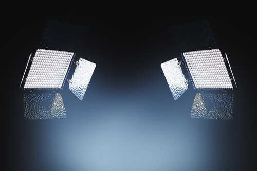 Professional LED lighting equipment for photo