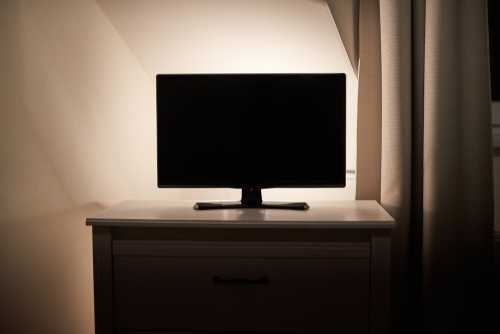 TV with LED backlighting