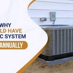 have your hvac system serviced annually