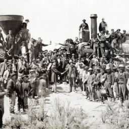 the story of americas first trans continental railroad