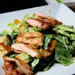 Grilled Hen Caesar Salads