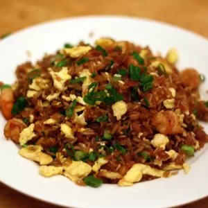 Dinner Tonight: Fried Rice with Shrimp and Bacon Recipe