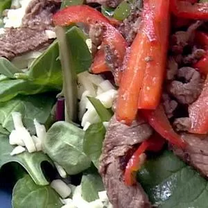 Straightforward Philly Steak Salad