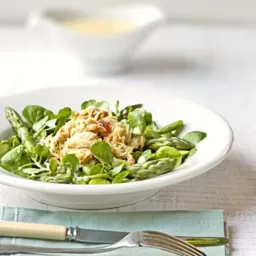 Crab & Asparagus Salad With Actual Salad Cream