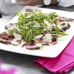 Uncommon Beef & Anchovy Salad With Rocket & Caesar Dressing