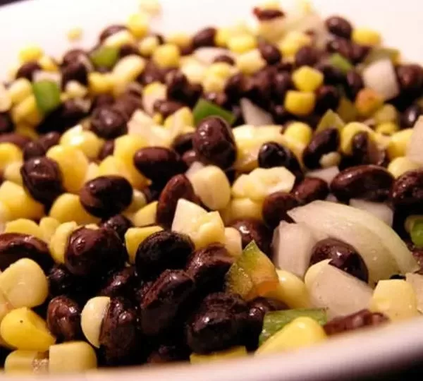 Dinner Tonight: Candy Corn And Black Bean Salad