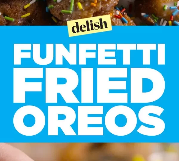 Funfetti Fried Oreos