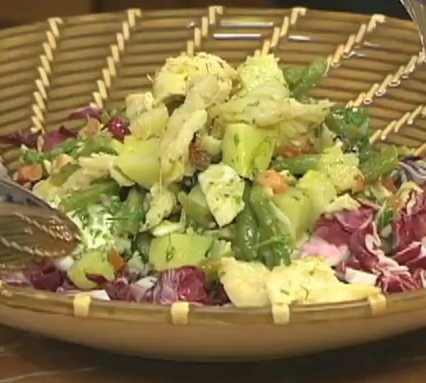 Salted Cod and Potato Salad