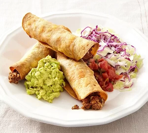 Oven-Fried Beef Taquitos