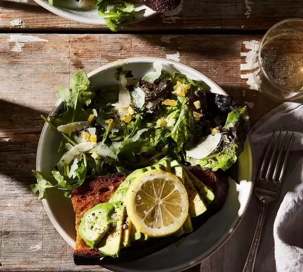 Small Oven’s Inexperienced Salad With Preserved Lemon & Candied Ginger