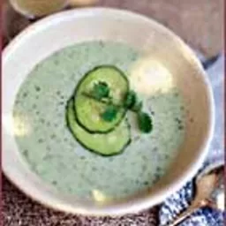 Chilly Cucumber And Yogurt Soup With Dill