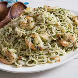 Italian Seafood-Salad Pasta Salad With Vietnamese Noodles Recipe
